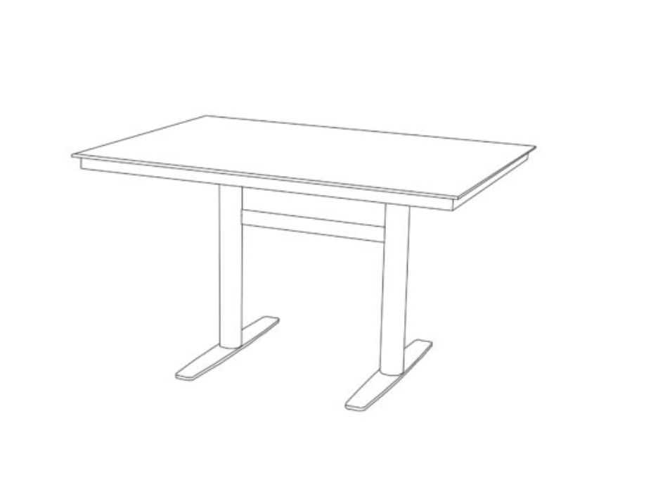 Travira 48" Round Dining Table - HPL