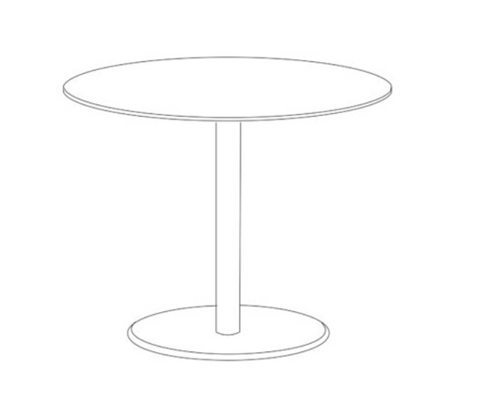 Travira 36" Round Bistro Table - HPL