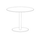 Travira 36" Round Bistro Table - HPL