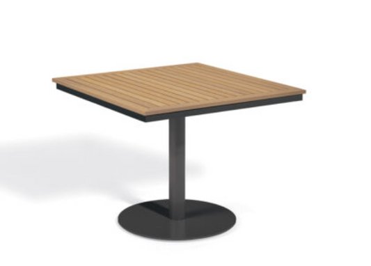 Travira 38" Square Bistro Table - Tekwood