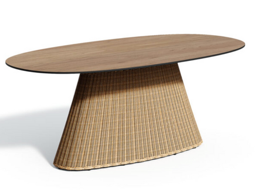 Tulle 76" Oval Dining Table - HPL