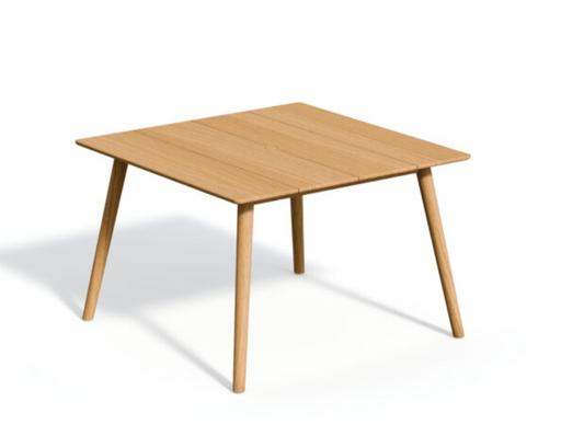 Tulle Teak 45" Square Dining Table