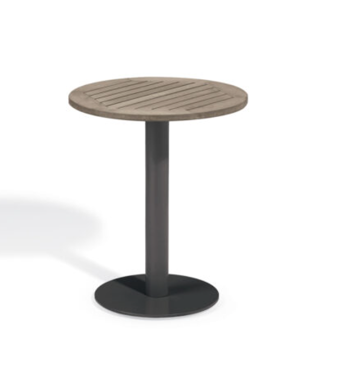 Travira 24" Round Bistro Table - Tekwood