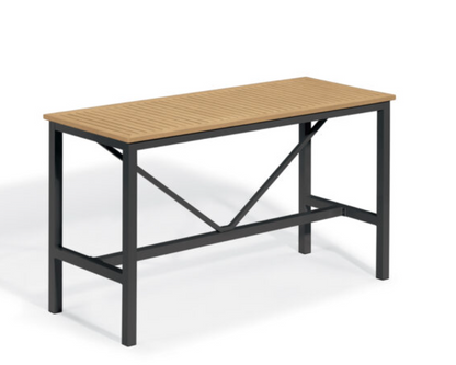 Travira 72" Rectangular Bar Table - Tekwood