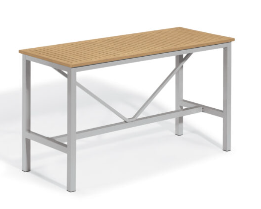 Travira 72" Rectangular Bar Table - Tekwood