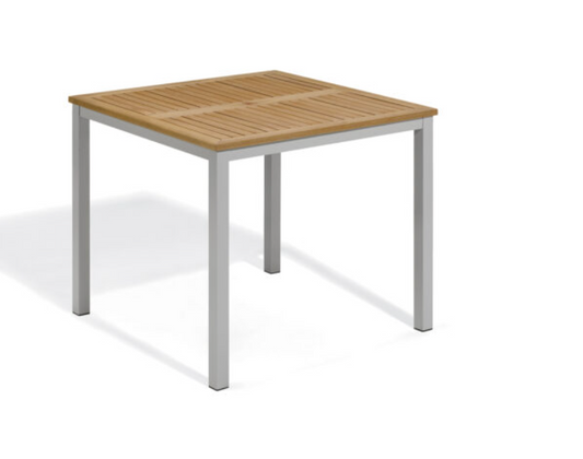 Travira 39" Square Counter Table - Tekwood