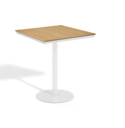 Travira 38" Square Bar Table - Tekwood