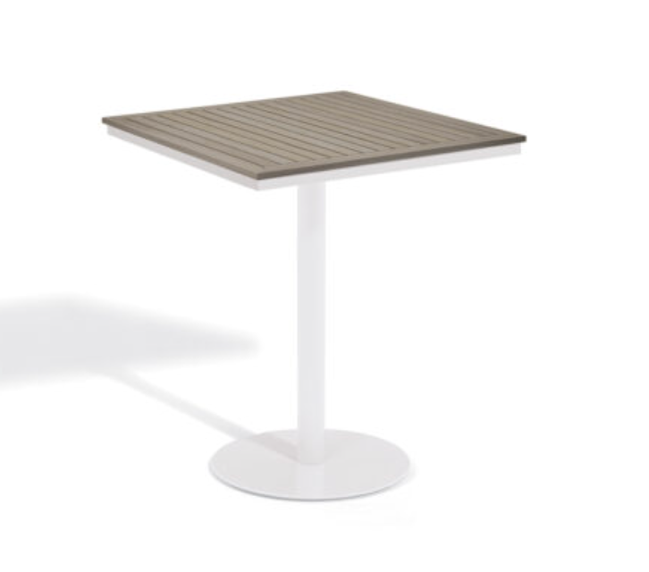 Travira 38" Square Bar Table - Tekwood