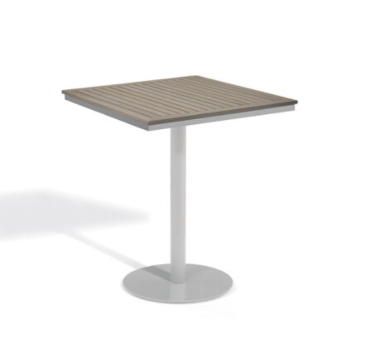 Travira 38" Square Bar Table - Tekwood