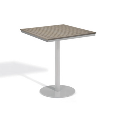 Travira 38" Square Bar Table - Tekwood