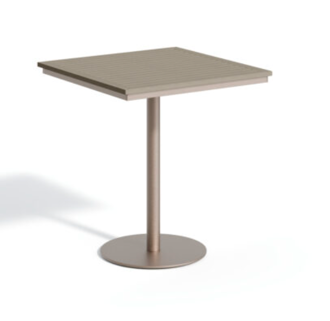 Travira 38" Square Bar Table - Tekwood