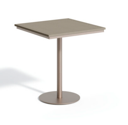 Travira 38" Square Bar Table - Tekwood