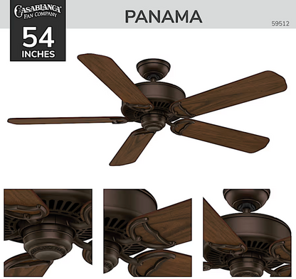 Hunter Casablanca Panama ENERGY STAR DC 54"