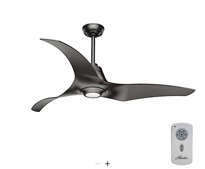 Hunter Casablanca Stingray ENERGY STAR DC with LED Light 60"