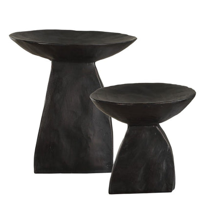 Shadow Pedestal Bowls, Set of 2