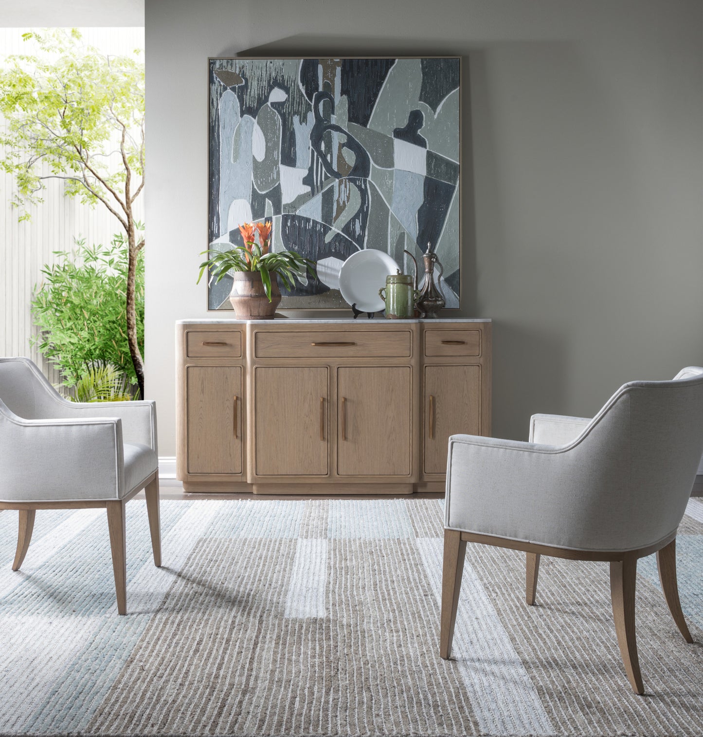 Simpatico Buffet w/Marble Top