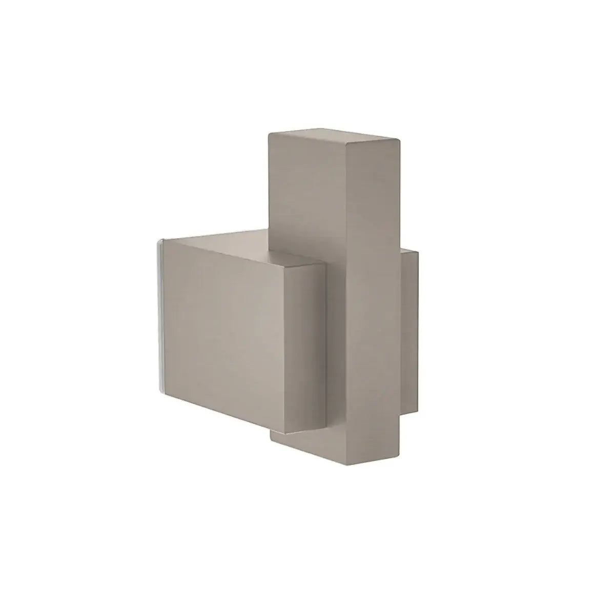 1948 Single Shower Door Knob; Glass Mounted Robe Hook