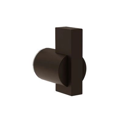 Arc Single Shower Door Knob; Glass Mounted Robe Hook