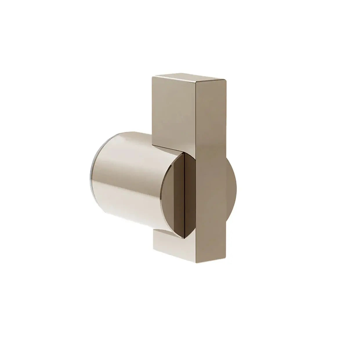 Arc Single Shower Door Knob; Glass Mounted Robe Hook