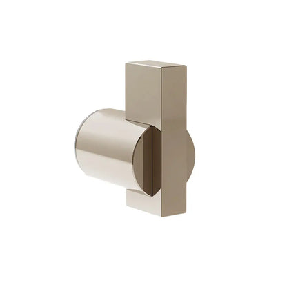 Arc Single Shower Door Knob; Glass Mounted Robe Hook