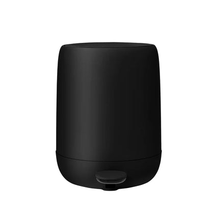 SONO Bathroom Soft-Close Step Trash Can - 0.8 Gallon Soft Touch Wastebasket - Modern Design