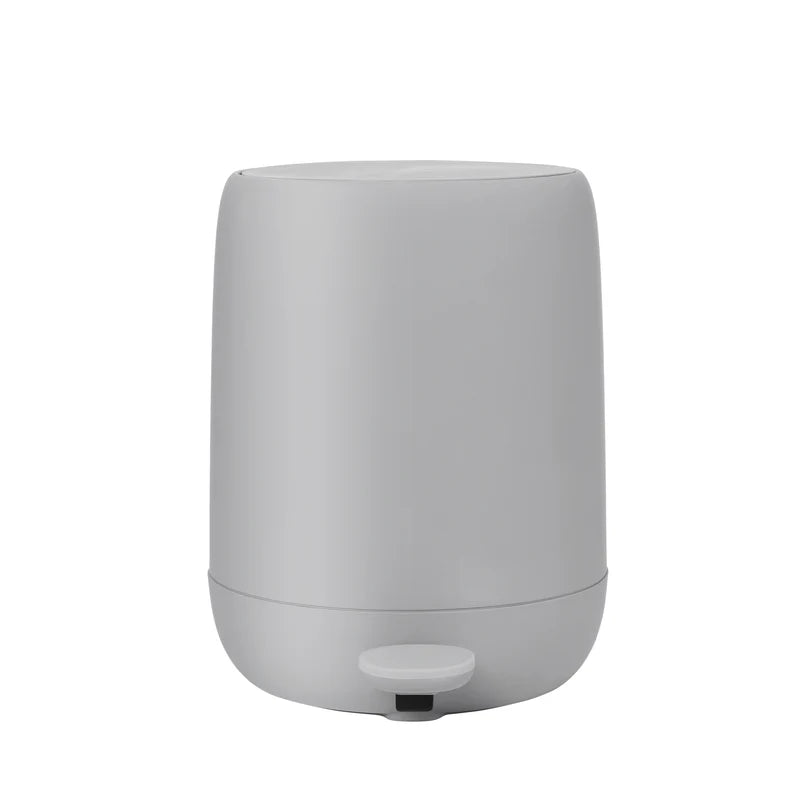 SONO Bathroom Soft-Close Step Trash Can - 0.8 Gallon Soft Touch Wastebasket - Modern Design