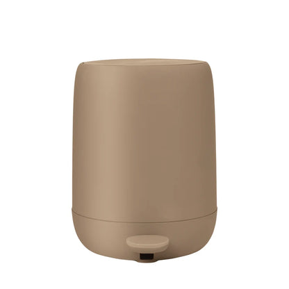 SONO Bathroom Soft-Close Step Trash Can - 0.8 Gallon Soft Touch Wastebasket - Modern Design