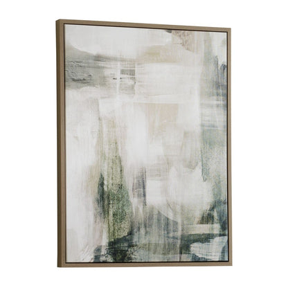 Subliminal Drift Framed Canvas