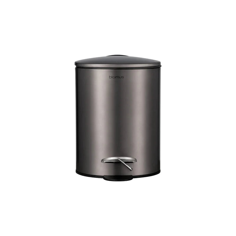 TUBO Pedal Bin Wastepaper Basket - Metallic