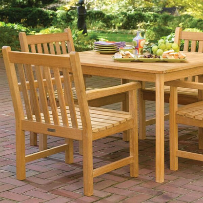 Teak 42" Dining Table