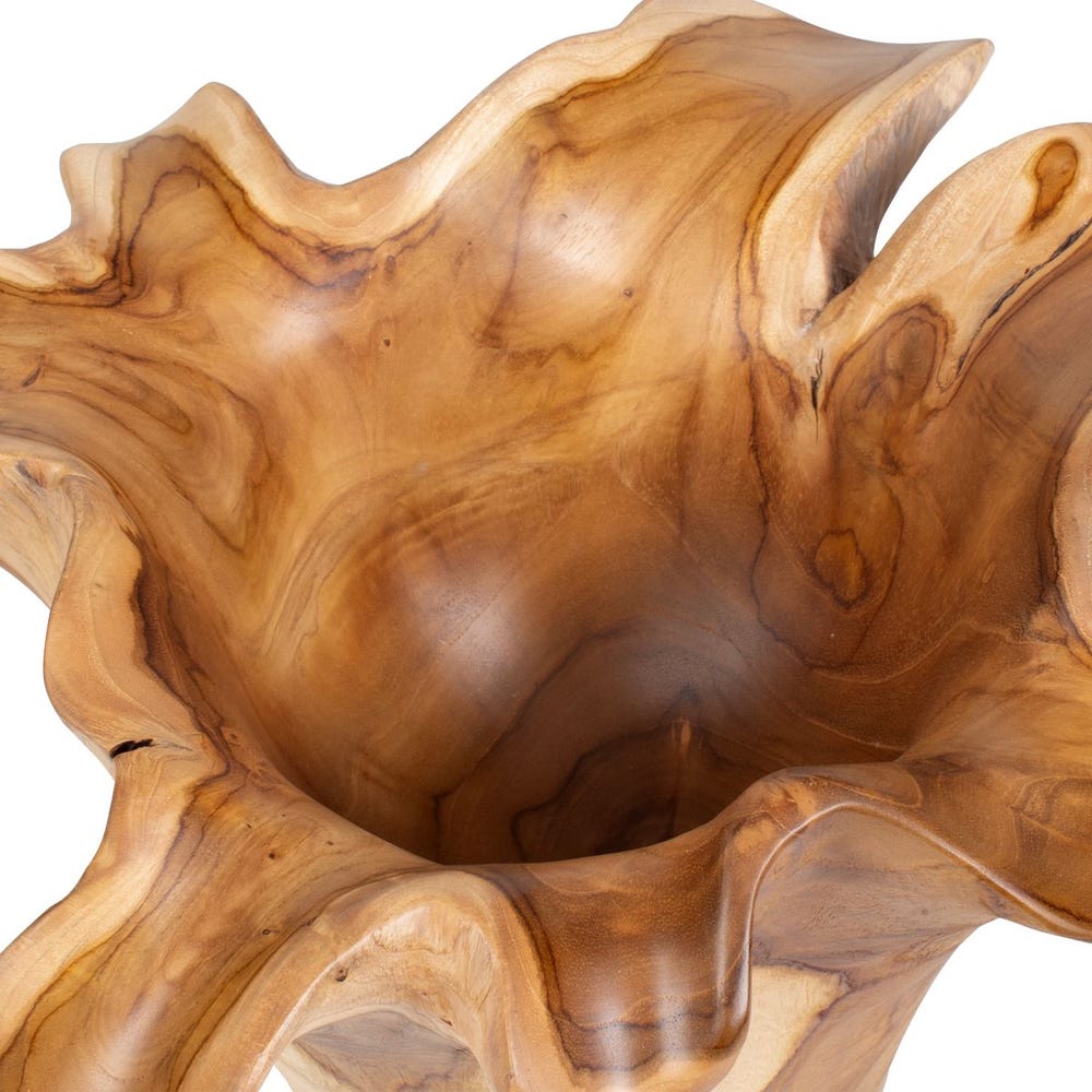 Teak Flow Indoor-Outdoor Bowl