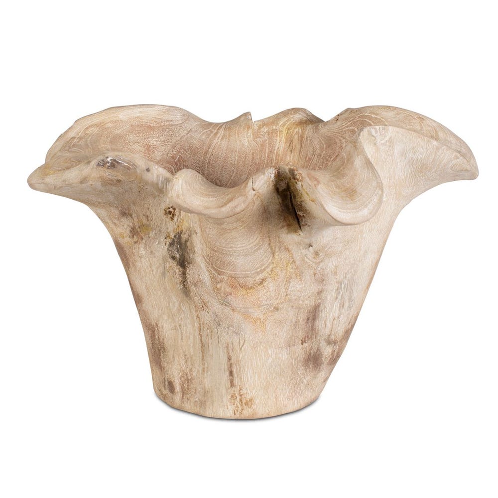 Teak Flow Indoor-Outdoor Bowl