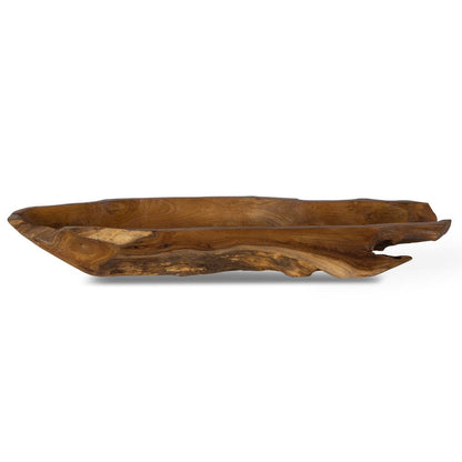 Teak Leaf Indoor-Outdoor Bowl