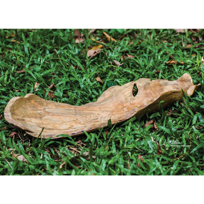 Teak Leaf Indoor-Outdoor Bowl