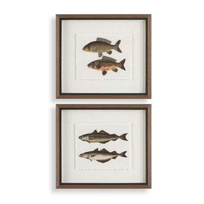 The Catch Framed Prints, Set of 2