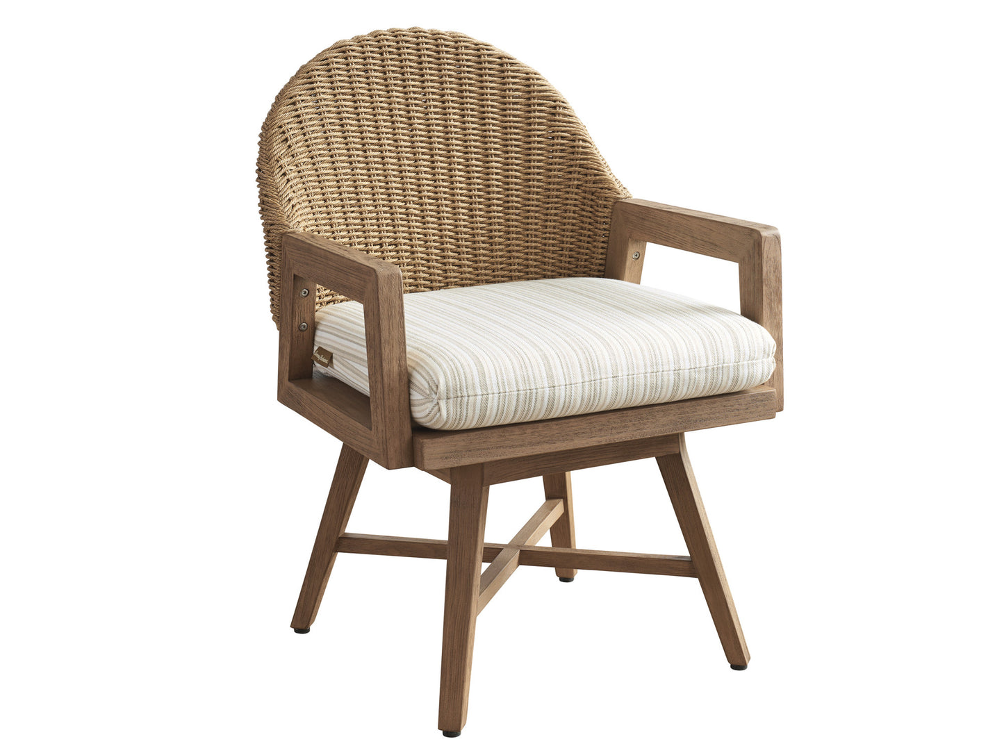 Tommy Bahama Isle of Palms Swivel Dining Chair