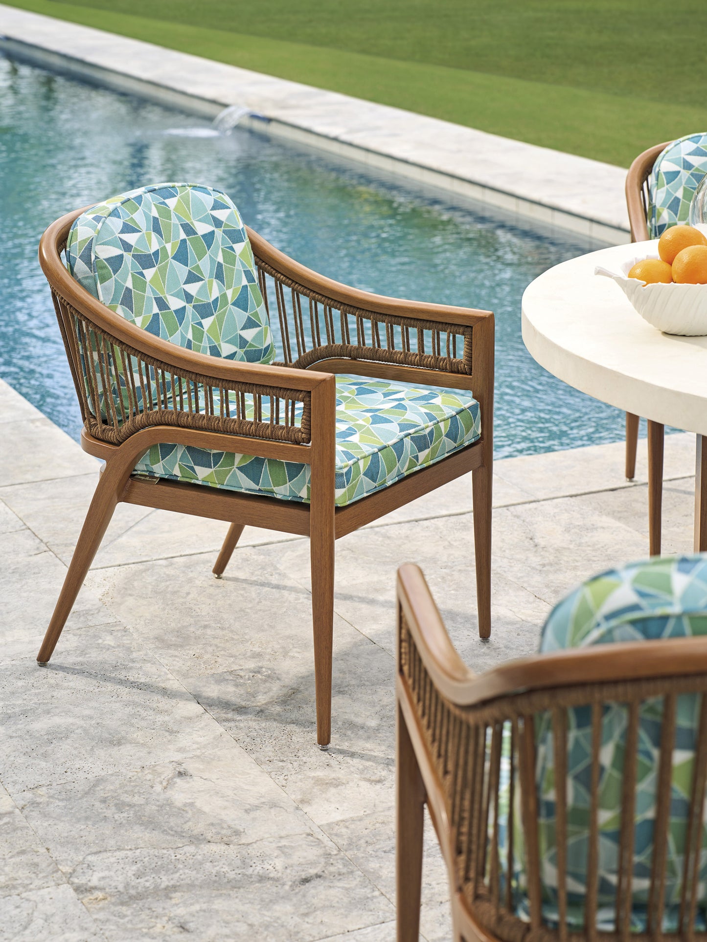 Tommy Bahama Palm Desert Poolside Arm Dining Chair