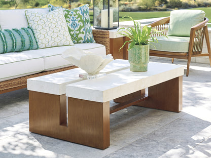 Tommy Bahama Palm Desert Poolside Rectangular Cocktail Table