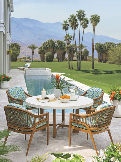 Tommy Bahama Palm Desert Poolside Round Dining Table