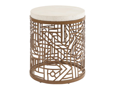 Tommy Bahama Palm Desert Poolside Round End Table