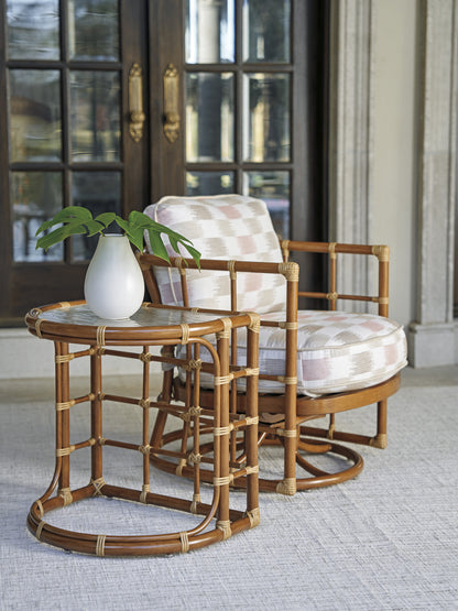Tommy Bahama Sandpiper Bay Demilune End Table