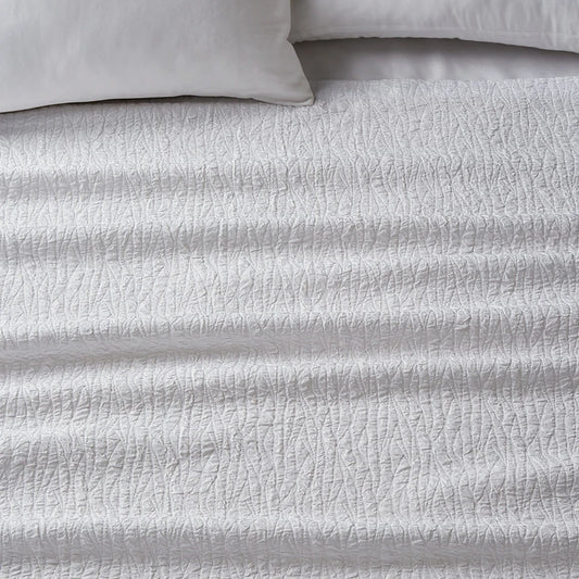 Topography Queen 98X103 - White