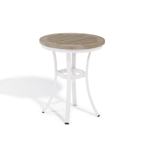 Travira 24" Round Cafe Bistro Table - Tekwood