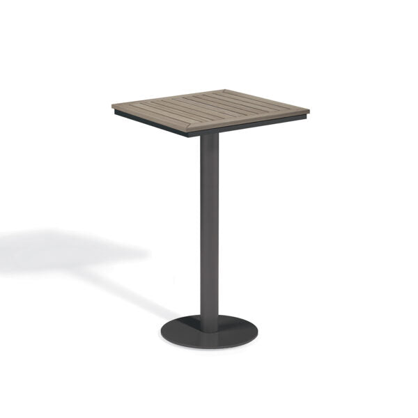 Travira 26" Square Bar Table - Tekwood
