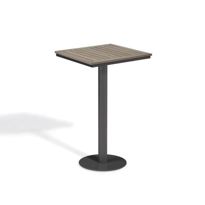 Travira 26" Square Bar Table - Tekwood