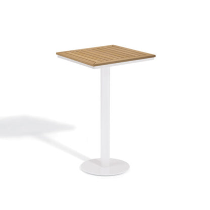 Travira 26" Square Bar Table - Tekwood