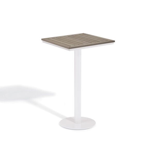 Travira 26" Square Bar Table - Tekwood