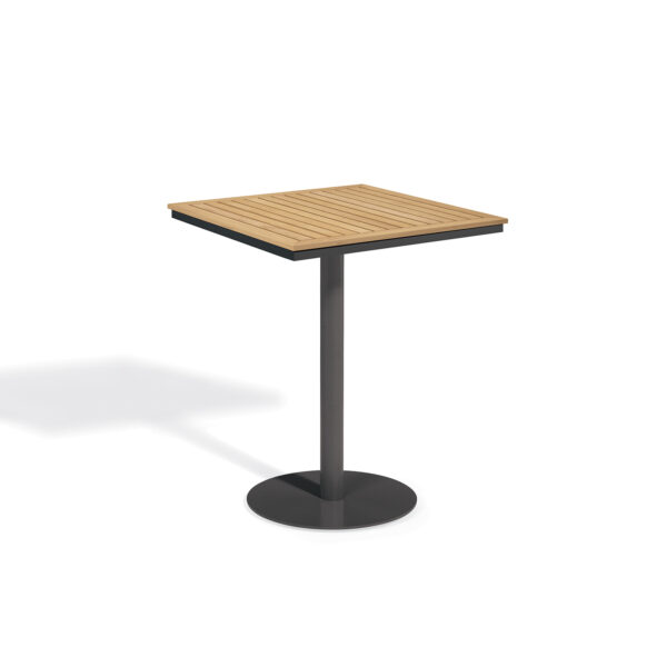 Travira 34" Square Bar Table - Tekwood