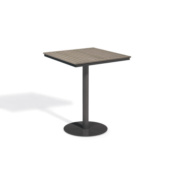 Travira 34" Square Bar Table - Tekwood