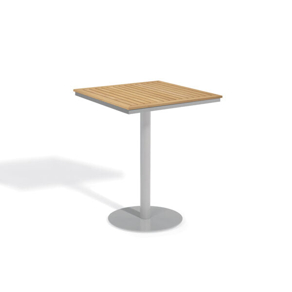 Travira 34" Square Bar Table - Tekwood